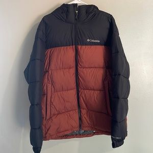 Columbia Men’s Pike Lake Hooded Puffer Jacket Size Large